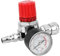 HARIPYER Luftkompressor-Druckregler mit Manometer, 0,8 MPa Luftmessgerät aus Zinklegierung, für Luftkompressor und Druckluftwerkzeuge