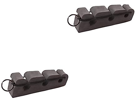 Happyyami 2St Angelrutenhalter magnetischer Stangenhalter Magnetstabhalter Magnetstäbe Zubehör für Angelruten Auto Stangenhalter