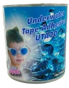 YMBERSA Silvered Pool Unterwasser-Klebeband, 10 x 150 cm