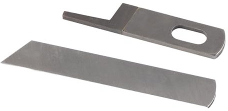 Rankomu Kit de couteaux supérieurs et inférieurs pour machine à coudre pour surjeteuse industrielle, lames supérieures et inférieures pour surjeteuse