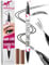 iMethod Curved Microblading Augenbrauenstift - Eyebrow Pencil 2-in-1 Dual-Ended Augenbrauenstift, Eyebrow Pen with Curved Tip & Präziser Pinselspitze Erzeugt Natürliche Augenbrauen, Black