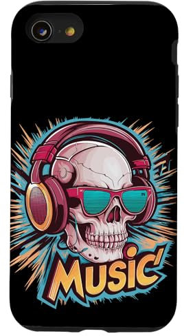 Custodia per iPhone SE (2020) / 7 / 8 Fantastiche cuffie Music Lover