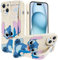 Omyzo Cartoon Case for iPhone 11 Case 6,1 with Wrist Strap,Cute Anime Character Pattern Cover for Girls Women,Wristband Holder Stand Soft TPU Shockproof Protective Case,Girls