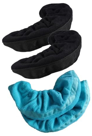 Happyyami 2paare Schlittschuhschoner Eishockey Aus Kufenschoner Für Schlittschuhe Mit Fusselfreiem Material Praktische Schlittschuhkufenhüllen Zum Schutz Vor Kratzern Verschlissfeste