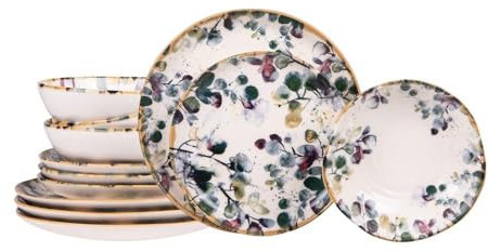 Table Passion - Service d'assiettes Garden 12 pièces