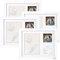 Your Design Babybilderrahmen: 4er-Set Gipsabdruck-Set, Baby-Hand & Fußabdruck, Holzrahmen, 28 x 23cm (Baby-Abdruck-Bilderrahmen, Pfotenabdruck-Bilderrahmen)