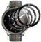 Knrlqim 3 Pezzi Pellicola Protettiva vetro Temperato per Amazfit Balance,HD Chiaro AntiGraffio Alta Risoluzione Pellicola Protettiva per Amazfit Balance Protezione Pellicola
