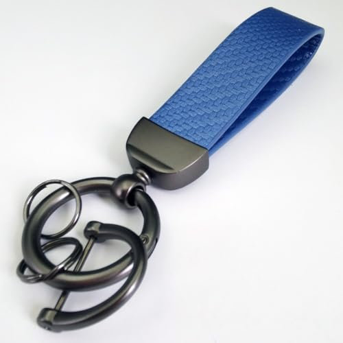 wSSSsss Auto Schlüsselanhänger für BMW X1 iX1 U11,Personalisierte Schlüsselanhänger,Halter für Männer und Frauen,B/Blue