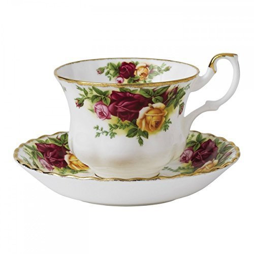 Old Country Roses Formal Tea Cup and Saucer by Royal Albert