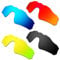 HKUCO Mens Replacement Lenses For Oakley Radar EV Path Red/Blue/Black/24K Gold Sunglasses