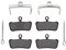 Neuocean 2 Sets Scheibenbremsbeläge passend für SRAM Guide R, Guide RS, Guide RSC und Guide Ultimate & Avid XX/XO Trail, E9 Trail, E7 Trail/Sram Guide ZSP12-1