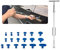 Locisne Auto-Karosserie Dent Reparatur Paintless Dent Puller Kit Handwerkzeug Set Hagel Entfernung T Bar Slide Hammer Auto Reparatur