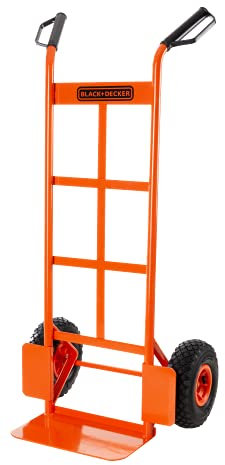 BLACK+DECKER Diable BXWT-H301 - Chariot de Transport - Charge Maximale 120 Kilos - Acier