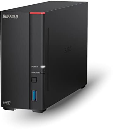 BUFFALO LinkStation 710 2TB 1-Bay NAS Network Attached Storage con HDD Hard Disk incluso Archiviazione NAS che funziona come cloud domestico o dispositivo di archiviazione di rete per la casa