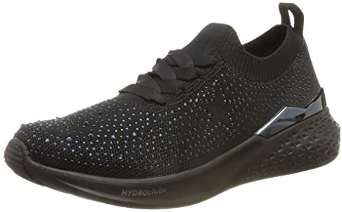 ARA Damen Maya Sneaker, Schwarz, 43 EU Weit