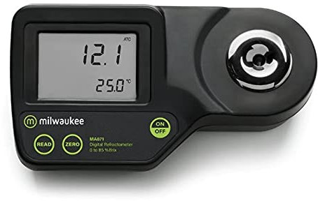 Milwaukee Digitales Refraktometer - Grow Anbau Pflanzen Blumen Blüte Frucht Zucker Messgerät Honig Imkereibedarf Bienen Imker Zubehör
