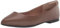 Amazon Essentials Damen Ballerinas mit spitzem Zehenbereich, Schokoladenbraun, 40 EU Weit