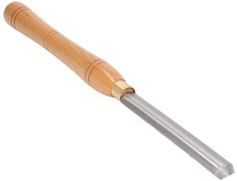 Sgorbia per Tornitura del Legno, Sgorbia per Mandrino in Acciaio HSS Ad Alta Velocità, Utensile per Tornio per Legno per Falegname
