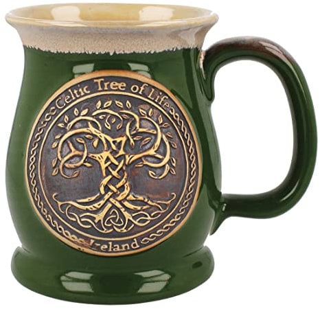 Shamrock Gift Company Celtic Tree of Life Pottery Mug