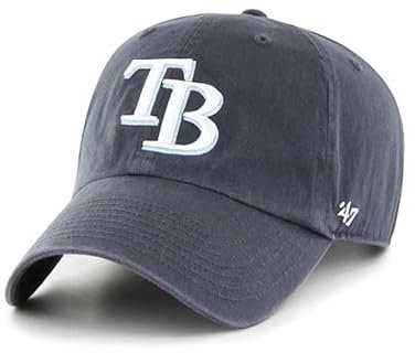 '47 Tampa Bay (TB Rays) Mütze für Herren und Damen, verstellbar, Vintage-Marineblau, Vintage-Marineblau