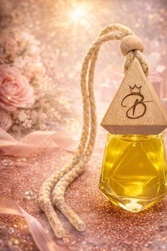 b_king_luxury Diamant Holzkappe Frauen 7ml - Autoparfüm - Autolufterfrischer - Autoduft (La vie)