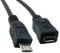 CY USB 2.0 Micro USB 5Pin Male to Female Extension Cable Hi Speed for Data Power 50cm