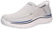 Skechers Remaxed Fenick, Sin Cordones Hombre, Gray Washed Canvas, 43 EU