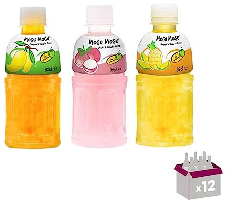 Mogu Mogu - Litschi - Ananas - Mango - 12x32cl