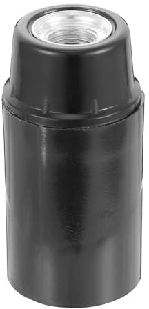 Housoutil Bakelit-Lampenhalter, 10stücke Kleine Edison-Schraube E14 Lampenfassung, Aluminiumsockel Glühbirnenfassung, Bakelit E14-Lampenfassungs-Kit