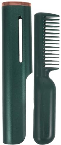 FOMIYES Peigne Électrique Chauffant Pour Cheveux Petit Peigne Lissant Outil De Coiffure Avec Régulation De Température