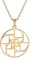VASSAGO Fibonacci Sequenz Halskette Golden Ratio Halskette Geometrische Spirale Halskette für Männer Frauen Mathematik Irrational Anhänger Halskette Abschluss Mathematik Lehrer Geschenk, Edelstahl