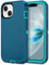 Petocase for iPhone 13 Case Shockproof Dust/Drop Proof 3-Layer Full Body Protection [Without Screen Protector] Rugged Heavy Duty Cover Case for Apple iPhone 13 6.1 inch 2021,Turquoise