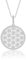 Santika Blume des Lebens Halskette Damen Silber 925 | Silberkette mit Anhänger | Steinhalskette für Damen | Kette Schmuck Geschenk für Frauen, Hochzeit, Mutter, Freundin, A-049-1