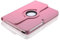 INSOLKIDON Compatible avec Coque Samsung Galaxy Tab 3 10-inch P5200 P5210 Tablet Étui de Protection Pliable Housse Cuir Case Cover avec Sommeil/Réveil Automatique Fonction Support (Rose)