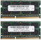 Sefdrert 2X DDR3 2GB Laptop Memory Ram 2RX8 PC3-8500S 1066MHz 204Pin 1.5V Notebook RAM