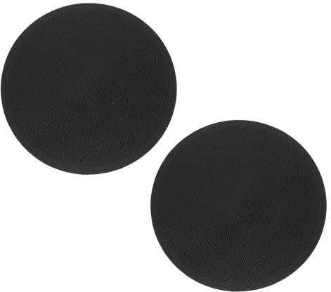 sourcing map 2pcs Silicone Trivet Mats 7.9 Dia Round Non-Slip Silicone Pot Holders for Hot Pots and Pans, Heat Resistant Hot Pads for Kitchen Hot Dishes Table Countertops, Black