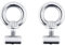FOLODA 2PCS Hebeöse Mutter Verschluss Vorne Zelt Stopper Track Mount Tie Down Öse