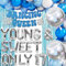 Roaring Good Time Silber Young and Sweet Only 17 Geburtstag Dekoration Dancing Queen 17 Banner Dancing Queen 17 Dekoration Disco Luftballons Geburtstag Banner