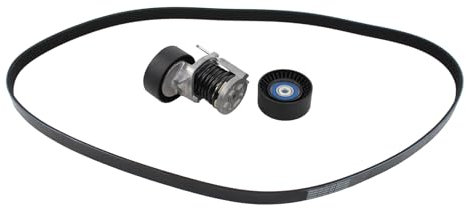 Keilrippenriemensatz Spannrolle Keilrippenriemen Spannarm Umlenkrolle Spanner Riemenspanner für Transporter T5 Multi-van T5 Transporter T6 Multi-van T6 Golf 5 für Amarok für Crafter 2.0 TDI 4motion