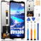 ARSSLY Original Schermo per ​Blackview BV9300 LCD Display per Blackview BV9300 Display Touch Screen Digitizer Ricambio Assembly + Riparazione Kit (Nero)