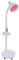 Infrarotlampe Medizinisch275W mit Rädern 125-160cm Höheneinstellbar 360°Drehbar Dehnbar Winkel-Temperatur-Einstellbar Timer Therapie Rotlichtlampe Wärmelampe Infrarot mit Fernbedienung Schutzgitter
