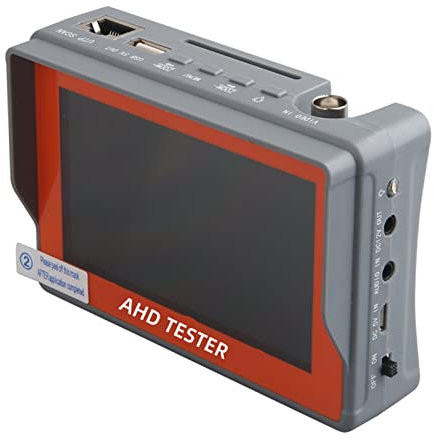 CCTV Security Camera Tester 4.3 Inch 2 In 1 CCTV Tester,Portable Wrist IP Camera Tester, AHD Analog Camera Tester,Support PAL/NTSC,DC12V Output