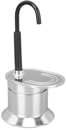 ACOLY Moka in Lega Di Alluminio Da 50 Ml Con Beccuccio Singolo, Mini Caffettiera Per Caffè Espresso Tipo Italiano Per Casa, Campeggio All'aperto