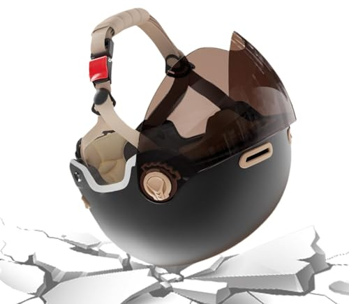Mountain Bike Helmet - Reflective Design Bike Helmets, Windproof Goggles with Magnetic Visor, Motorcycle Accessories, Skateboarding Equipment, Professional Safety Gear for Family and Friends
