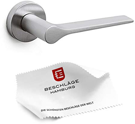 Maniglia per porte interne [coppia] OLIVARI Lama M107 - in Cromo Opaco