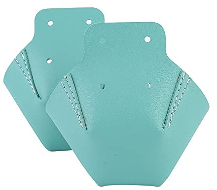 Surakey Zehenschutzkappe Rollschuhe,1 Paar Roller Skate Toe Cap Guards Protectors PU Leder Toe Guards Protektoren,Zehenschutz Rollschuhe,Sommer Anti-Reibungs-Rollschuh-Schutzkappe Anti-Falten Schutz