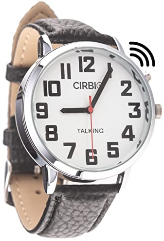 Big Talking Watch with Jumbo Numbers for Visually impaired with North American Male Voice
