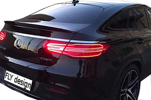 FLY DESIGN 70020 Heckspoiler passend für Mercedes C292 GLE Coupe, Heckflügel, Spoilerlippe für Auto-Tuning, in A-Still, ABS Kunststoff, Unlackiert