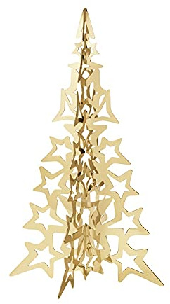 Georg Jensen Tabellenbaum in Gold Edelstahl von Sanne Lund Traberg - Groß