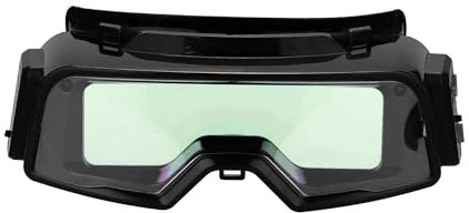 Lechnical Auto Darkening Welding Goggles for TIG MIG MMA Professional Weld Glasses Goggles Multifunction Utility Tool(Random color, purple or green)